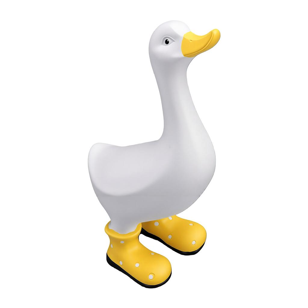 Resin Duck Statue Colorful Garden Decor Artistic Duck Figurine for Home Yard Patio Outdoor Resin Handcrafted Decoration