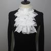 Jabot Collar Lace Wrist Cuffs Shirt Blouses Dress Removable Sleeves Ruffled Wrist Cuffs for Women Girl Photography
