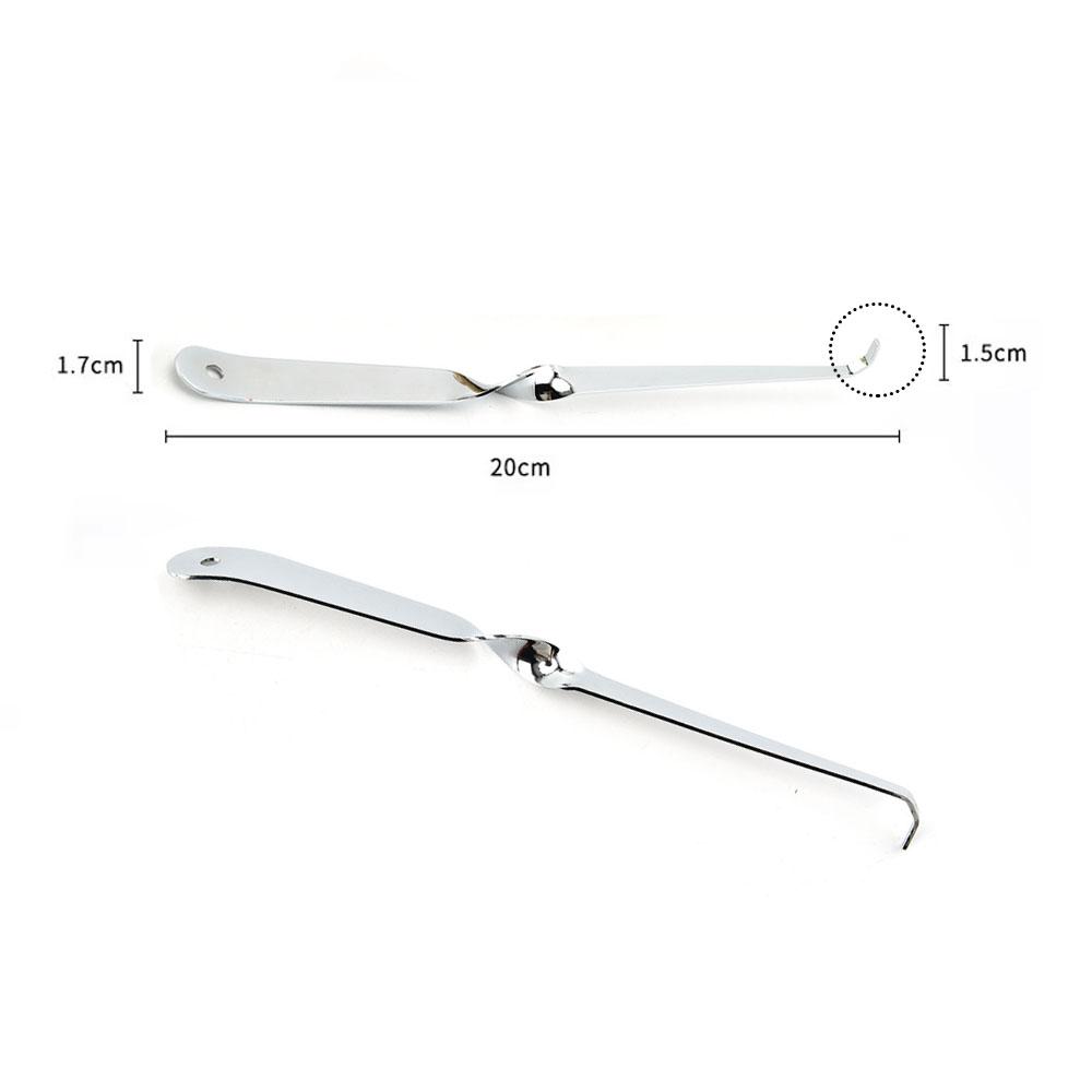 Creative Candle Wick Dipper Stainless Steel Candle Twist Hook Cut Iron Art Candle Hook Candle Extinguisher Candle Care Tools