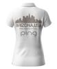 Ping Apparel Women's Short Sleeve Polo Shirt (Brand Logo, Stretch) / Golf / 622-4260806 030_White L