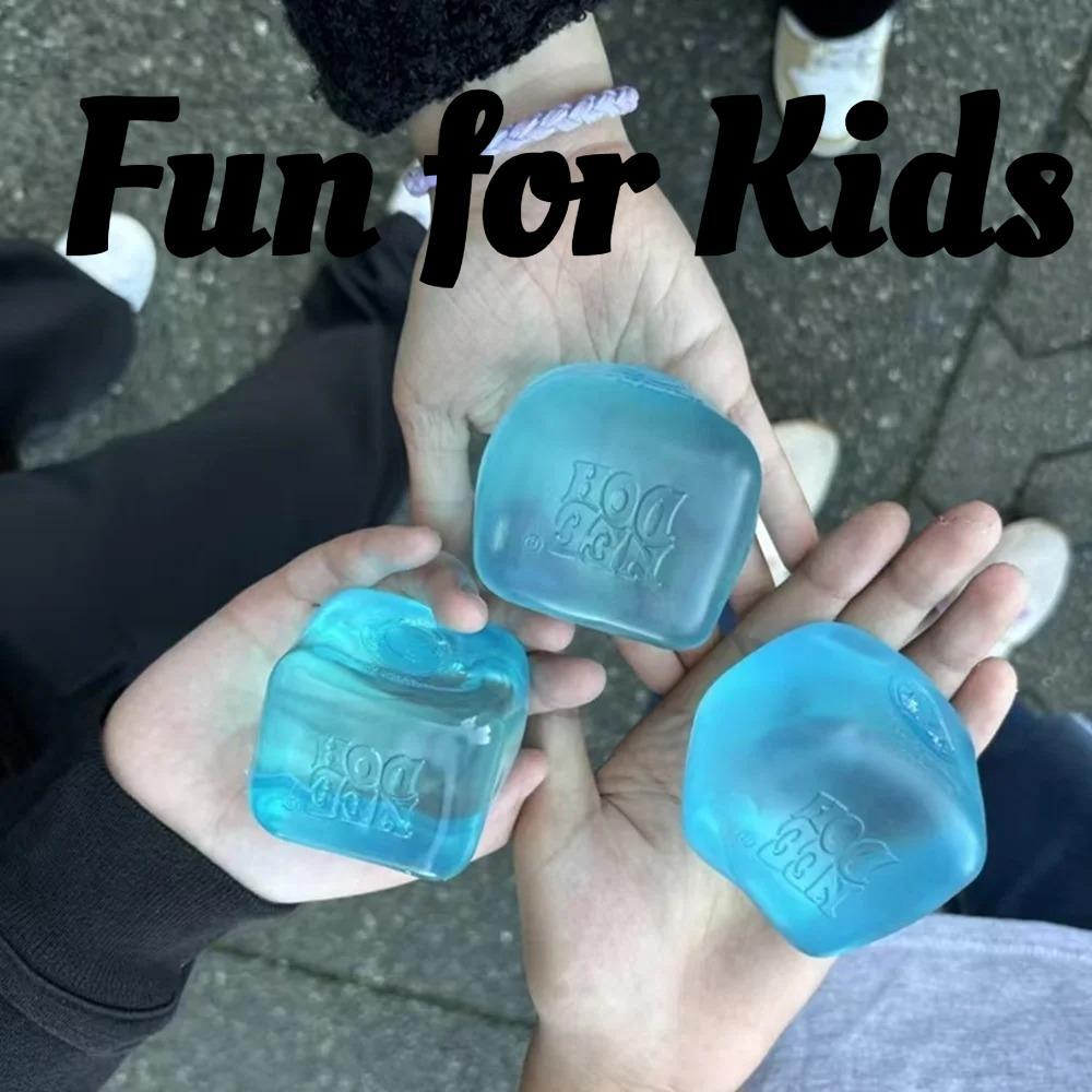 &Dr Pepper Needoh Nice Cube Squishy Stress Relief Toy, Soft Squeeze Fidget Cube For Adults, Anxiety Relief Sensory Toy@