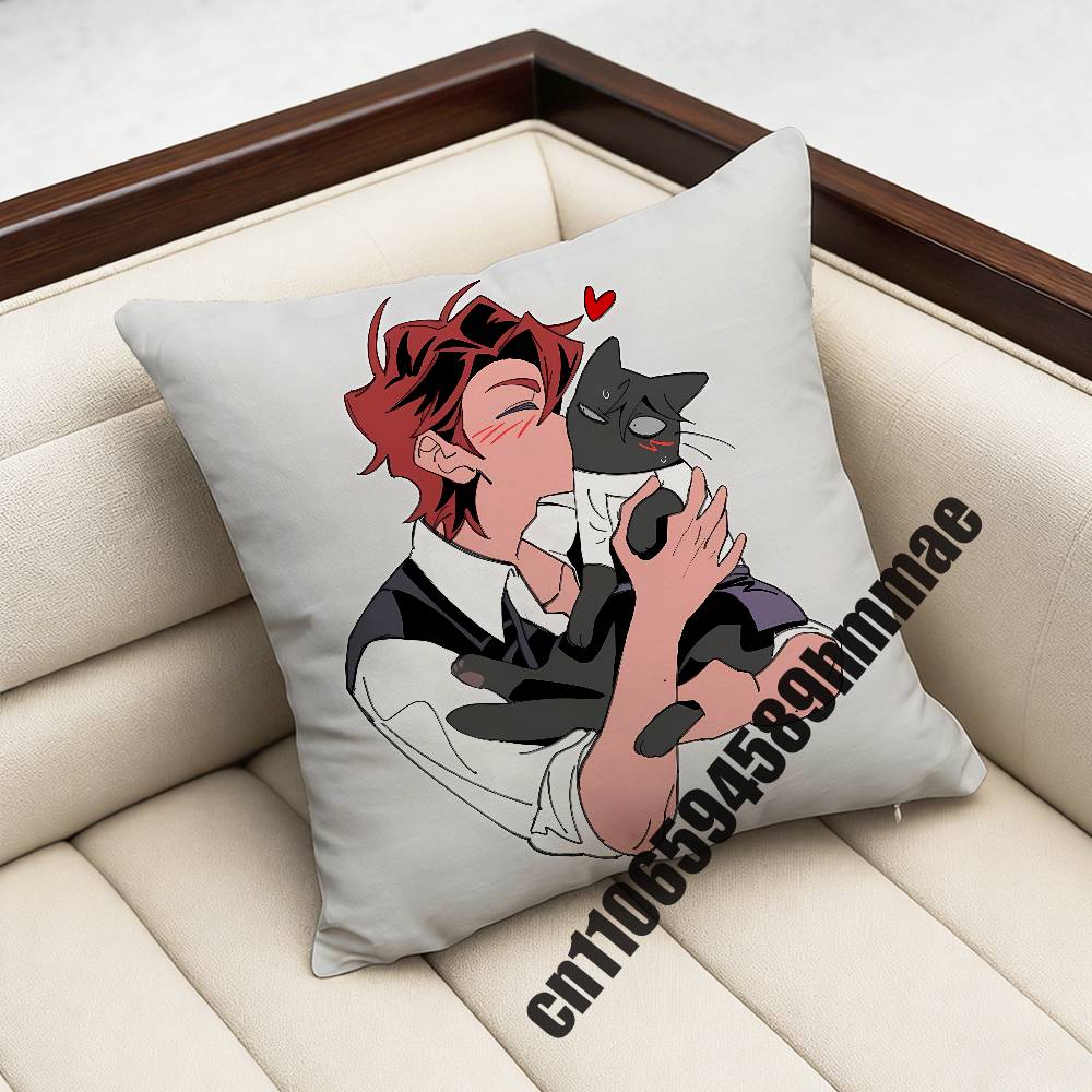 Game DDead Plate Vince Rody Vincent Throw Pillow Case Sham For Xcm Xcm Square Bedroom Pillowcase Cushion Cover