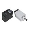 Luftgekühlter Spindelmotor-Kit 0,55 Nm 700 W Bürstenloser Motor und 600 W Antriebsinverter ER11A Spannzange AC 110V