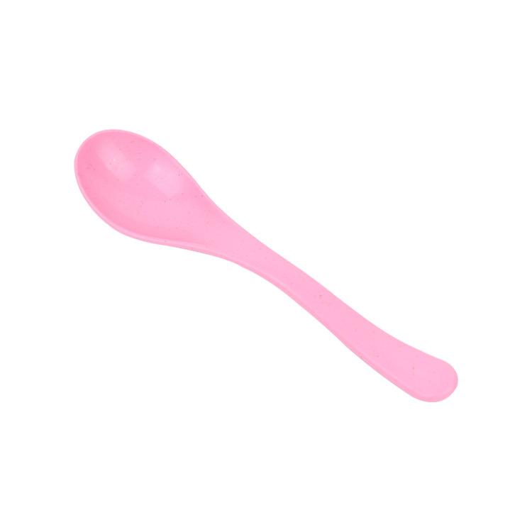 Minimalist Solid-Colour Dessert and Coffee Spoon