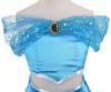[Dressy Daisy] Toddler Girl Princess Jasmine Costume Cosplay Kids Skirt Aladdin Dress Halloween Costume Blue Size 5-6 Years 115