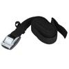 3 Meters Polyester Outdoor Lashing Tie Surfboard Kayak Rack Buckle Lock Tie Down Strap(Black)