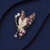 Accessories Luxury Brooch Crystal Butterfly Brooch Suit Exquisite Premium Jewelry Pin Premium Accessories