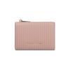New Solid Color Fashion Bar Embossed Women's Wallet, High Quality Short Women's Wallet