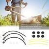 6Pcs Fuel Hose Line Pipe Assembly Replacement Accessories for Strimmer Lawn Mower