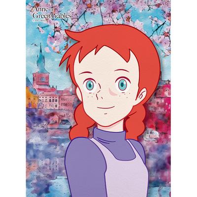 Anne auf Green Gables Unter den Kirschblüten Puzzle-Animation 150 Teile, beliebtes koreanisches Puzzle