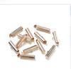 Sliding Buckle Earring Tassel Connector Tube Clip, 10-40mm Single Groove Slide Rail Tube