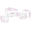 3 Piece Sofa Set with Cushions Light Grey Velvet