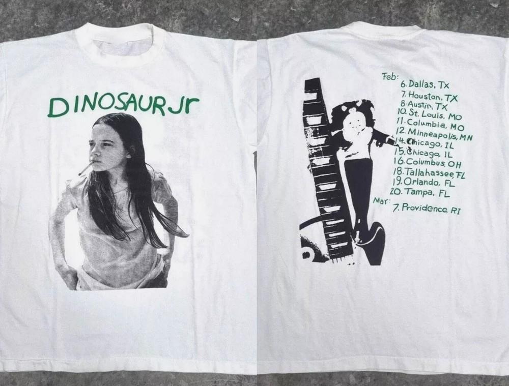 

Dinosaur Jr TShirt Green Mind Tour 1991 TShirt Gift for fans All Size S5XL Unisex T-Shirt XXXXL