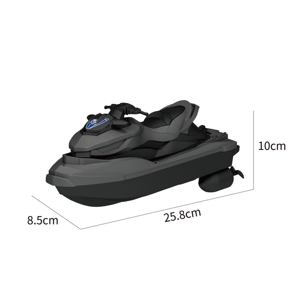 Portable Remote Control Motor Boat, High Speed Remote Control Boat Great Gift for Kids Boys and Girls