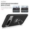 Ring Kickstand Case for Google Pixel 8,Hard PC+Soft TPU Drop-proof Phone Cover