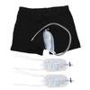 Reusable Male Urinal Leg Bag Silicone Urine Funnel Pee Holder Collector with Catheter Small