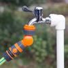 Plastic Anti-Kink Swivel Faucet Connector, 4-Point & 6-Point Female Thread, 180° Rotatable Nipple