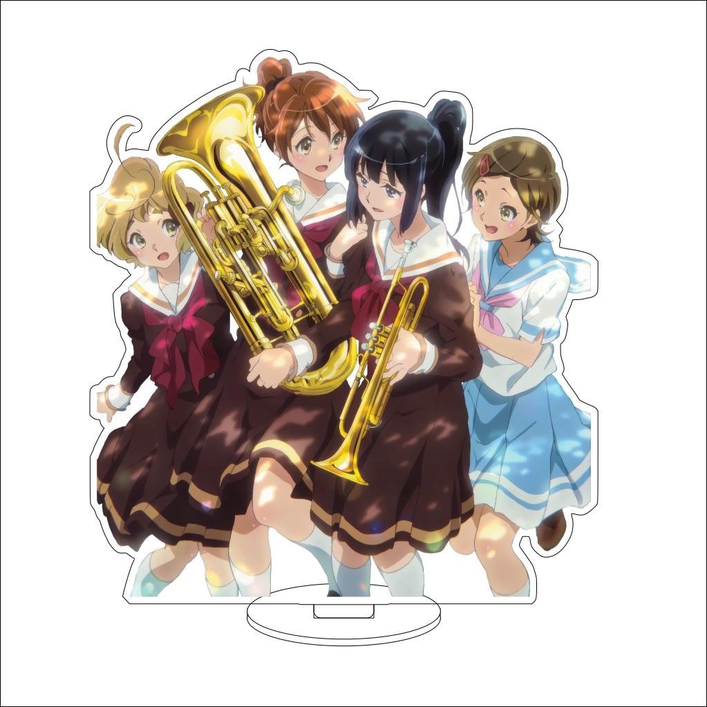 

16CM Anime Sound! Euphonium Cosplay Acrylic Stand Ornaments Oumae Kumiko/Kousaka Reina/Tanaka Asuka Figure Stand Halloween Gift 16CM
