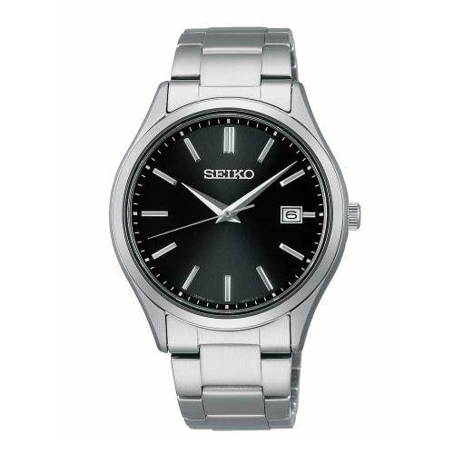 Seiko Watch Seiko Selection S Series Pair Solar (Men's) SBPX147 Silver