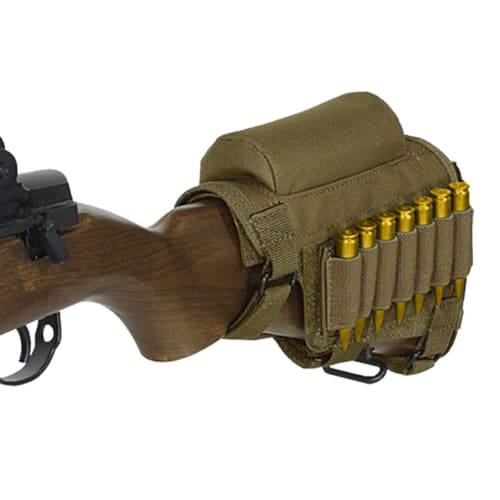 Magicstart Shell Holder, Buttstock Bullet Holder Bag, Hunting Gun Cheek Pouch Holder