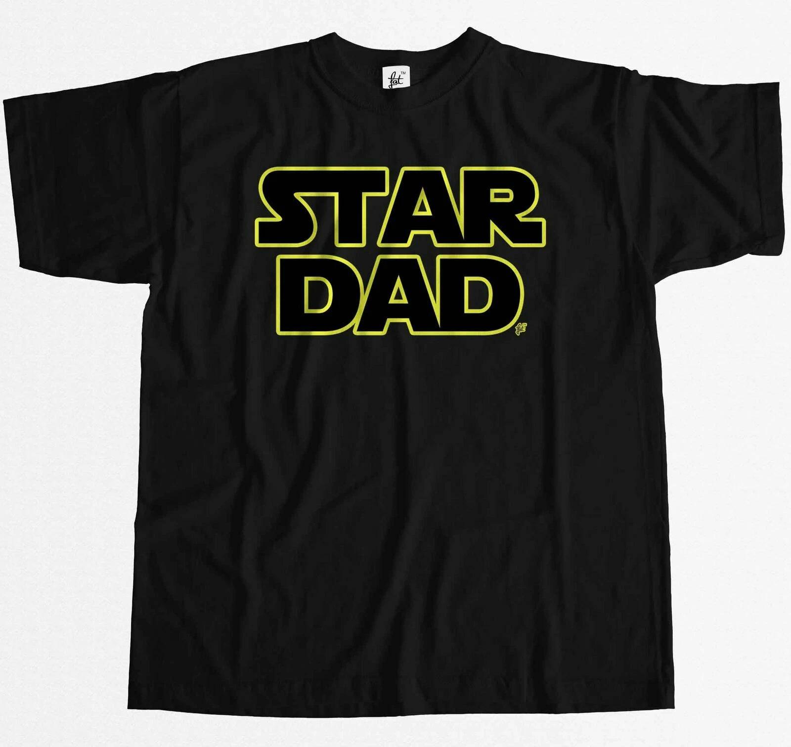 Star Dad Science Fiction Parody Funny Wars Mens T-Shirt XXXXL