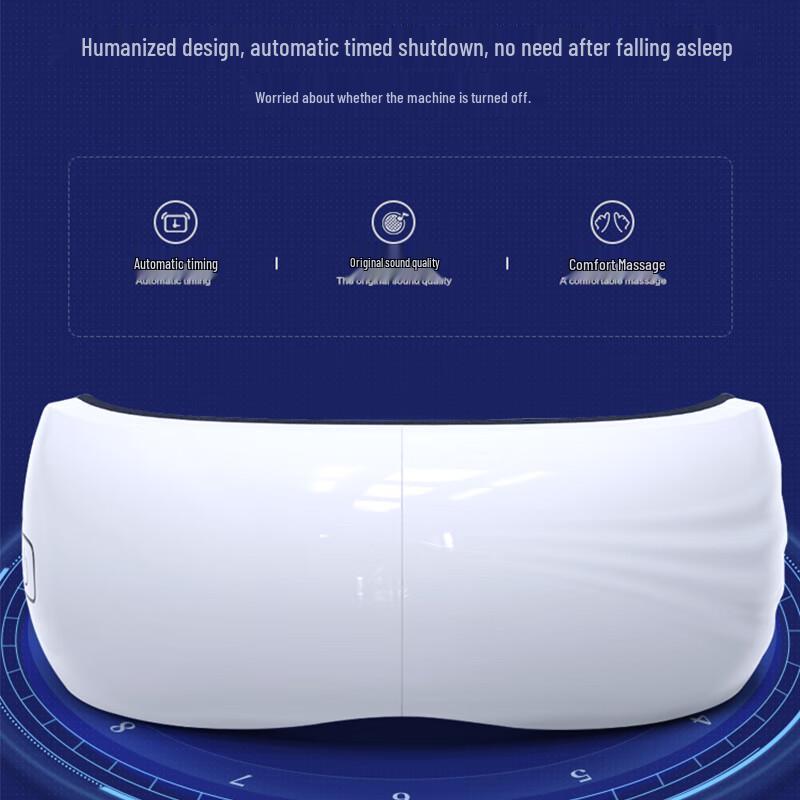 AUX Eye Massager with Heat and Bluetooth