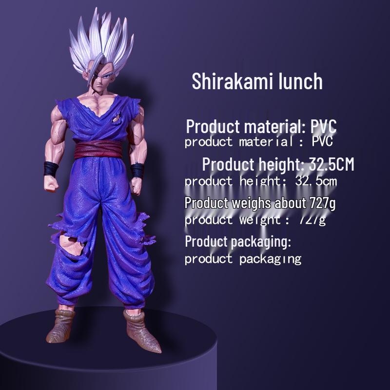 

Dragon Ball Super: White God Beast Gohan Action Figure Ornament
