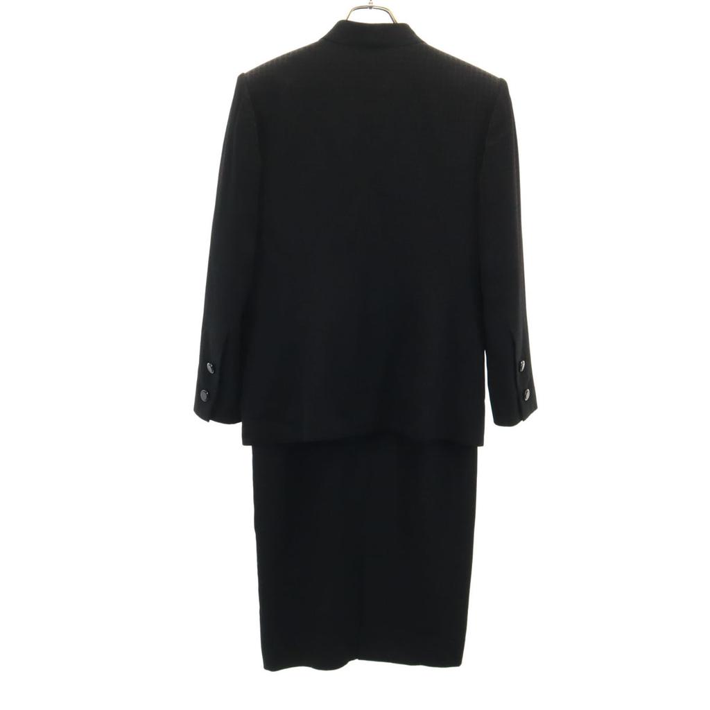 Givenchy 90s Made In Japan Old Patterned 7 Minutes Sleeve Formal One Piece Women Used