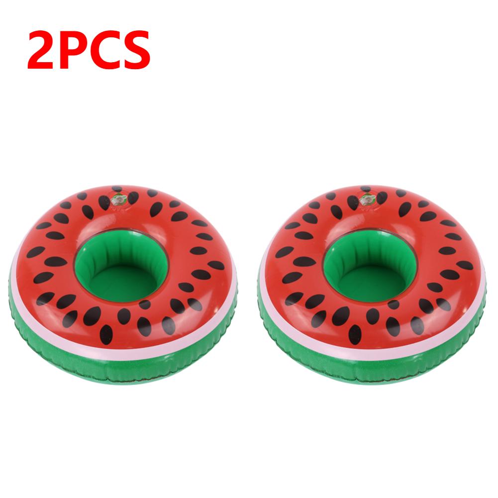 1-5PCS Inflatable Cup Holder Coconut Tree Style Inflatable Drink Coasters Cup Holder Float Cup Stand Pool Accessories