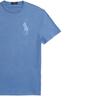 Polo Ralph Lauren Solid Color Big Pony Embroidered Casual Crew Neck Short Sleeve T-Shirt Men Tops Blue MNPOTSH1N822148-400