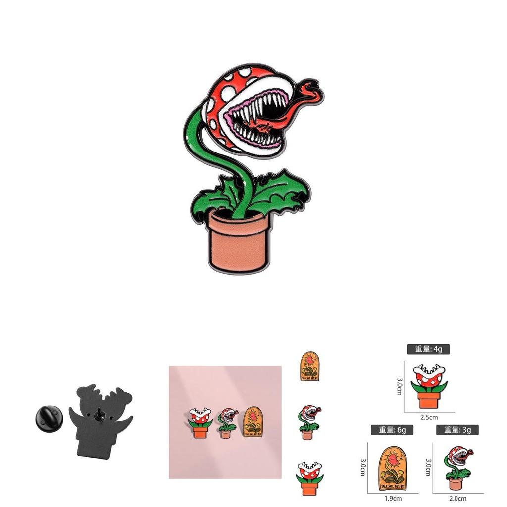 Trendy Alloy Cartoon Character Brooch Pin Vibrant Colors For Decorative Fashion Use