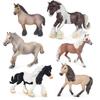 Childrens Pvc Horse Figurine Set With Authentic Design For Educational Play