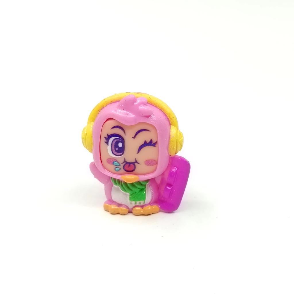 1pcs Original Moji Pops Collection Toys Adventure Series 1-3 Swap Faced Solf Mini Figures Kawai Toy For Girls Christmas Gift