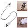 Energy Saving Usb Cooling Fan Flexible Gooseneck Electric Motor Fan With Switch For Notebook Laptop