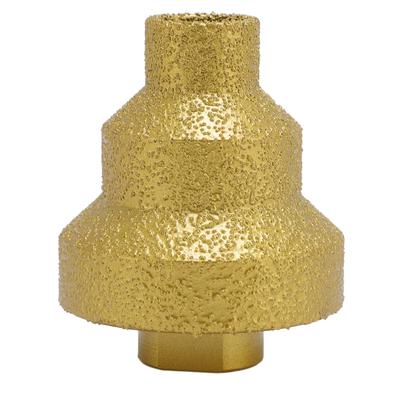 Diamantpartikel Konischer Lochöffner M10 Schaft 20 35 50mm Trocken Nass Kegelbohrer Lochöffner