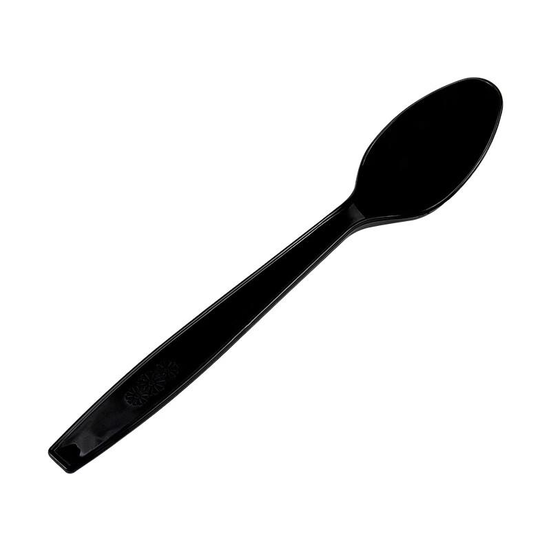 OIMG Disposable Black Plastic Knives, 7-inch, Individually Wrapped