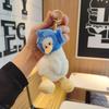 Multicolor Sheep Keychain Ring Plush Alpaca Dolls Key Chain Charm Cute Ring On Bag Car Key Pendant Women Jewelry Accessories
