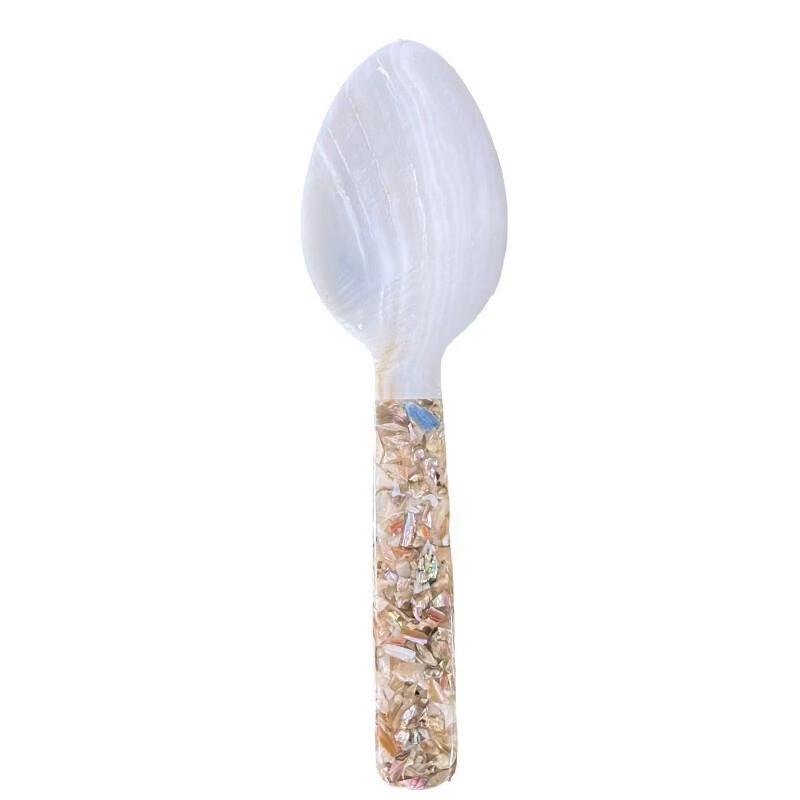Abay Natural Handmade Retro Versatile Shell Spoon