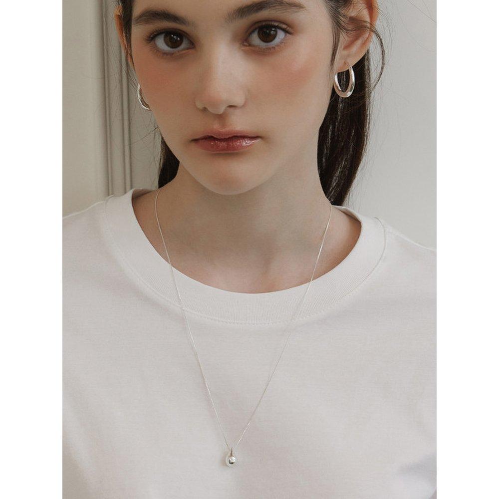 (925 Silver) Alice Drop Long Necklace Nz2434