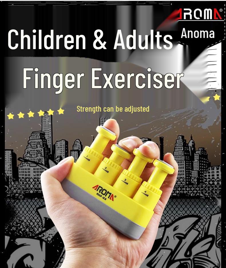 Genuine AROMA Anoma Adjustable Hand Grip & Finger Strength Trainer for Guitar & Piano