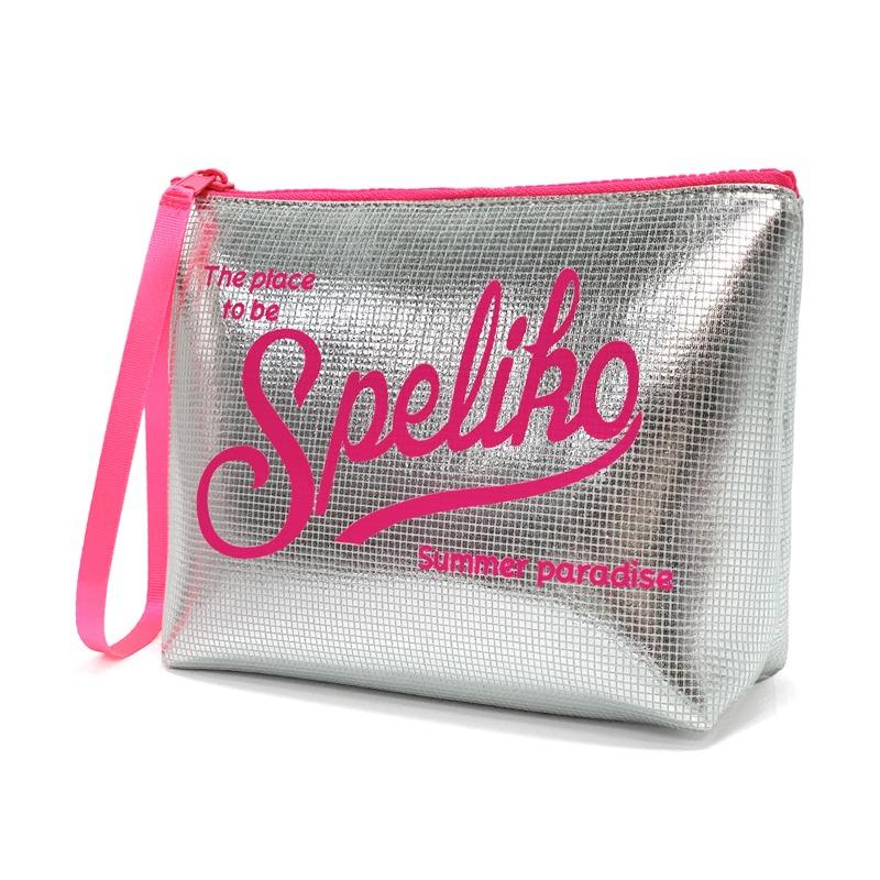 Bella borsa da donna borsa portaoggetti da donna portatile borsa da toilette materiale per immersioni borsa per cosmetici impermeabile