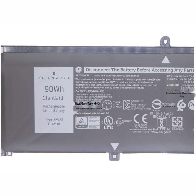 Dell XRGXX Original 90Wh 6-Cell Laptop Battery