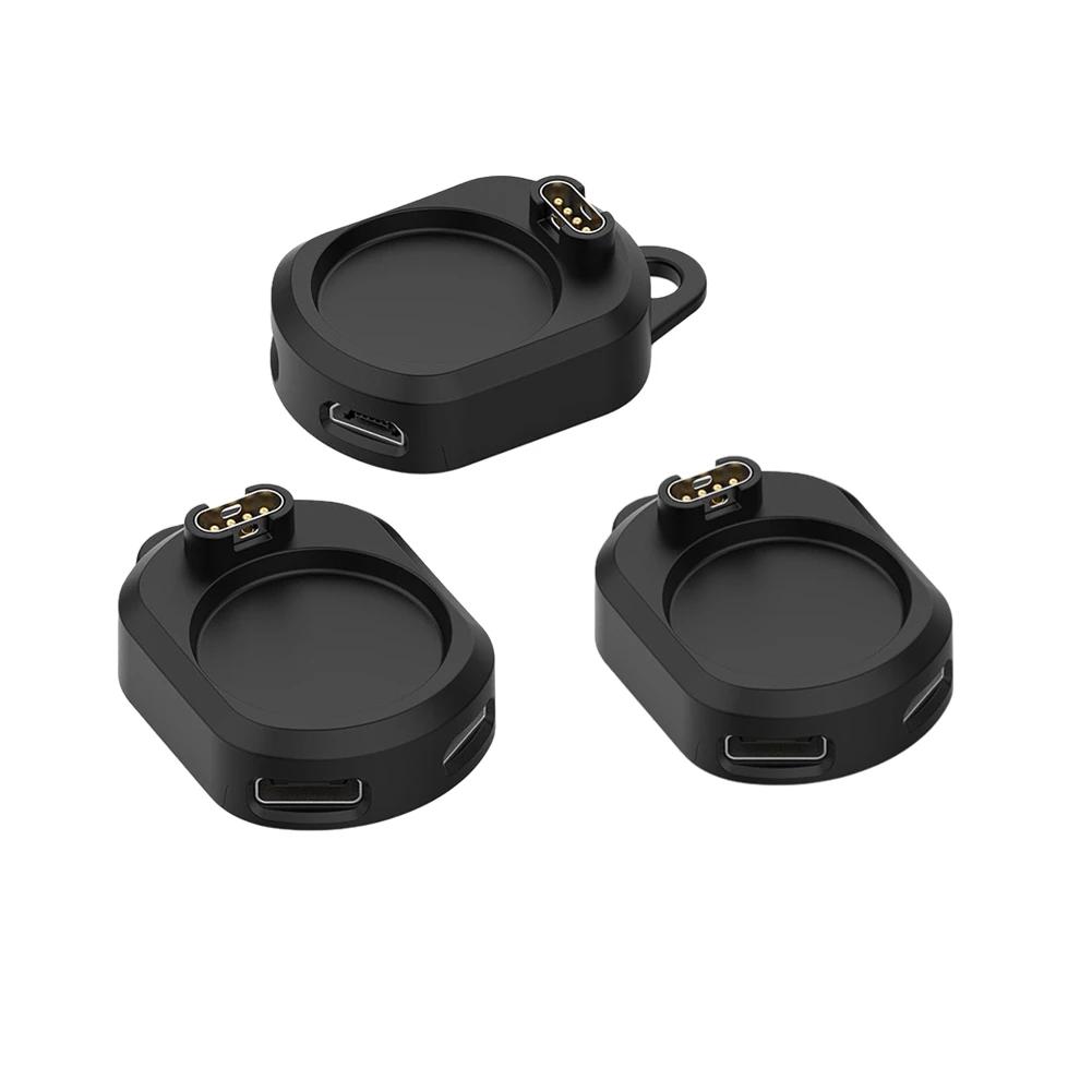 2 In 1 Type C Micro Charger Dock Smartwatch Charging Dock Adapter  For Garmin Fenix 7 7X Instinct 2 Venu 2 Plus Forerunner 158 5