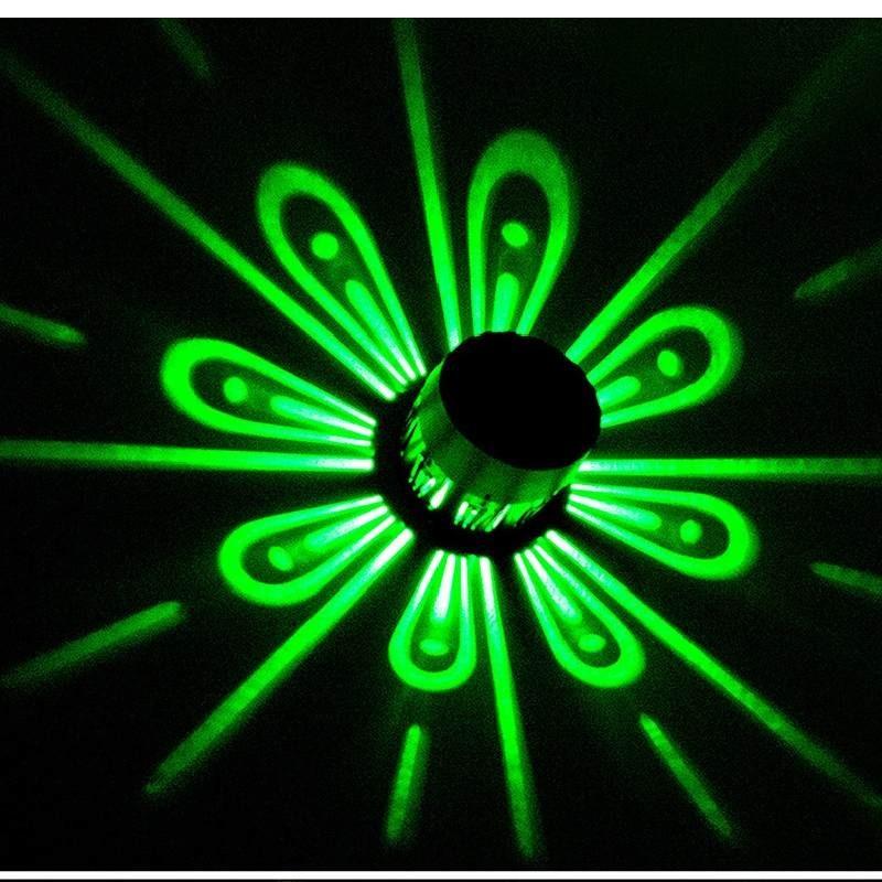 Stylish Solar Shadow Wall Light For Garden Yard Led Outdoor Decoration Peacock Design