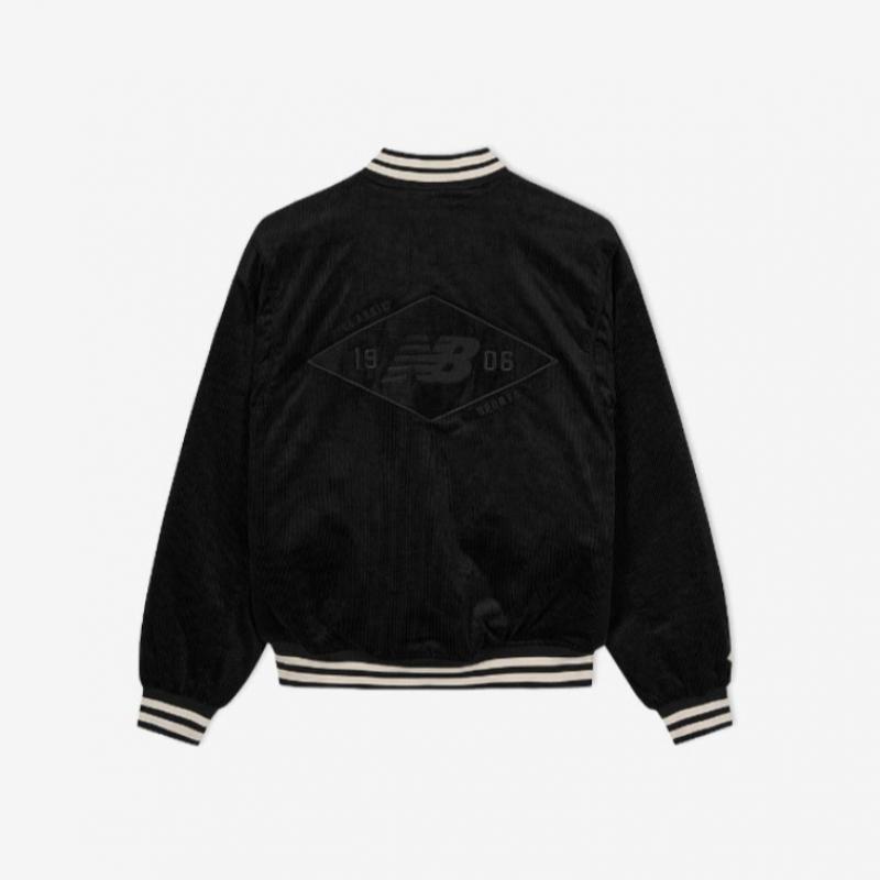 New Balance Chaqueta acolchada varsity de pana Heritage Nbnqf41903 19 Uni