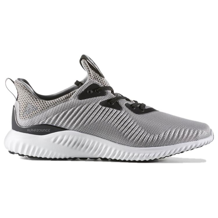 New Adidas Alphabounce 1 'Grey White' BW0540