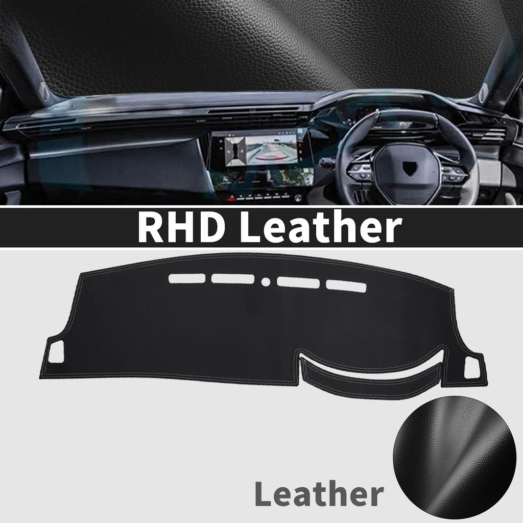 Fit for Peugeot 408 2025-2025 Fastback Dashmat Accessories Dashboard Cover Pad DashMat Sunshade Protective Carpet Car Leather