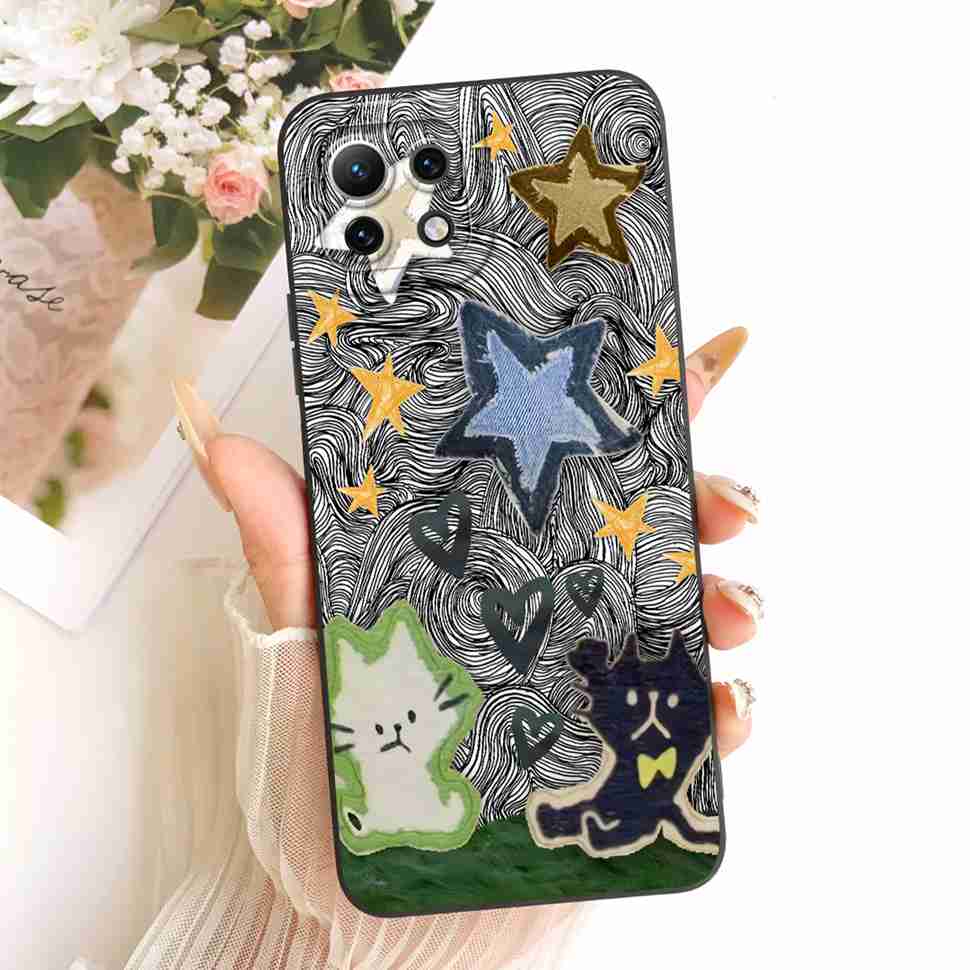 

Case For Xiaomi Mi 11 11Lite 11 Lite Soft Phone Case Protection Luxury Animals Cat Dragon Back Cover For Xiaomi Mi11 Lite Capa Xiaomi Mi 11 Lite