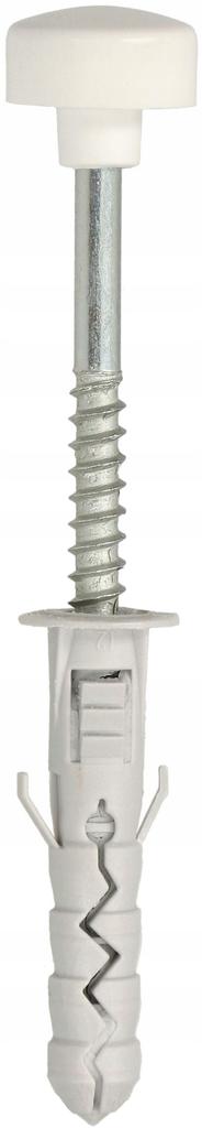 Toilet Bowl Mounting Pins - White Set