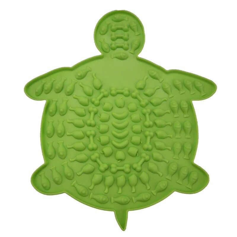 

Силиконовая присоска для собак-черепах для домашних животных, медленная еда, легкость купания, непростой отвлекающий коврик для облизывания, кормушка для кормления, принадлежности для собак S